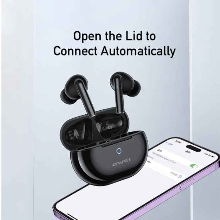 awei T61 Noise Reduction Dual Mic TWS Bluetooth Earbuds