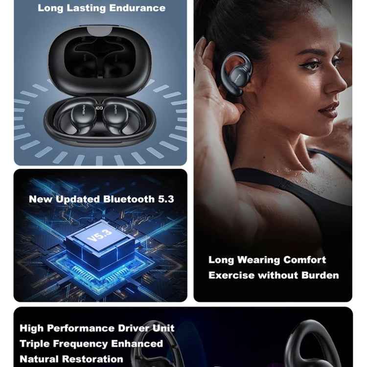 awei T80 Air Conduction Sport TWS Bluetooth Earbuds