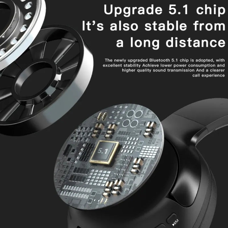 L750 3 in 1 RGB Graffiti Pattern Wireless Gaming Noise Reduction Headset