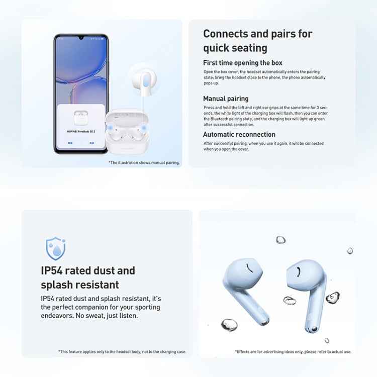 Original Huawei FreeBuds SE 2 Bluetooth 5.3 Wireless Earphone