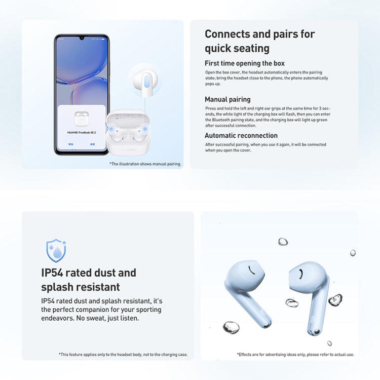 Original Huawei FreeBuds SE 2 Bluetooth 5.3 Wireless Earphone