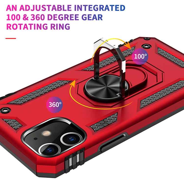 Shockproof TPU + PC Protective Case with 360 Degree Rotating Holder, For iPhone 12 Pro Max, For iPhone 12 / 12 Pro, For iPhone 12 mini, For Xiaomi Redmi 9, For Huawei Y7p / P40 Lite E, For Samsung Galaxy Note20, For Samsung Galaxy Note20 Ultra