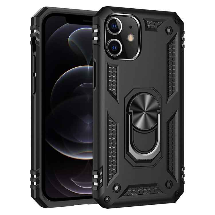 Shockproof TPU + PC Protective Case with 360 Degree Rotating Holder, For iPhone 12 Pro Max, For iPhone 12 / 12 Pro, For iPhone 12 mini, For Xiaomi Redmi 9, For Huawei Y7p / P40 Lite E, For Samsung Galaxy Note20, For Samsung Galaxy Note20 Ultra