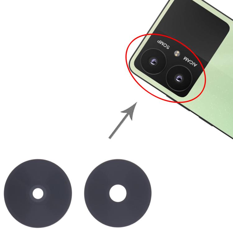 10pcs Back Camera Lens