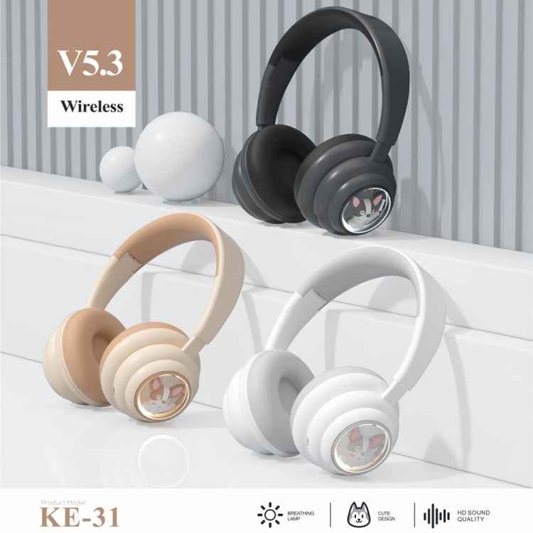 KE-31 Over-Ear RGB Light Bluetooth Headset