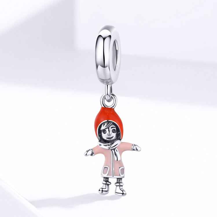 S925 Sterling Silver Pendant Platinum Plated Christmas Tree Beads DIY Bracelet Necklace Accessories