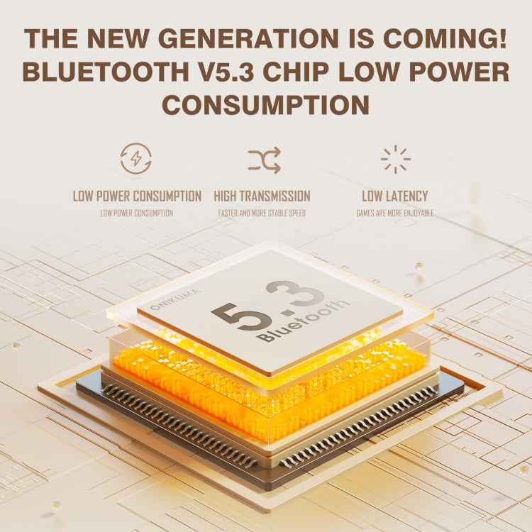 ONIKUMA T18 Bluetooth 5.3 Wireless Earphone