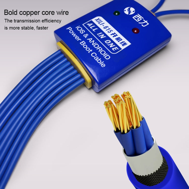 XILI 615 iBoot Power Supply On/Off Boot Line for iPhone 6 Plus-15 Pro Max / Android