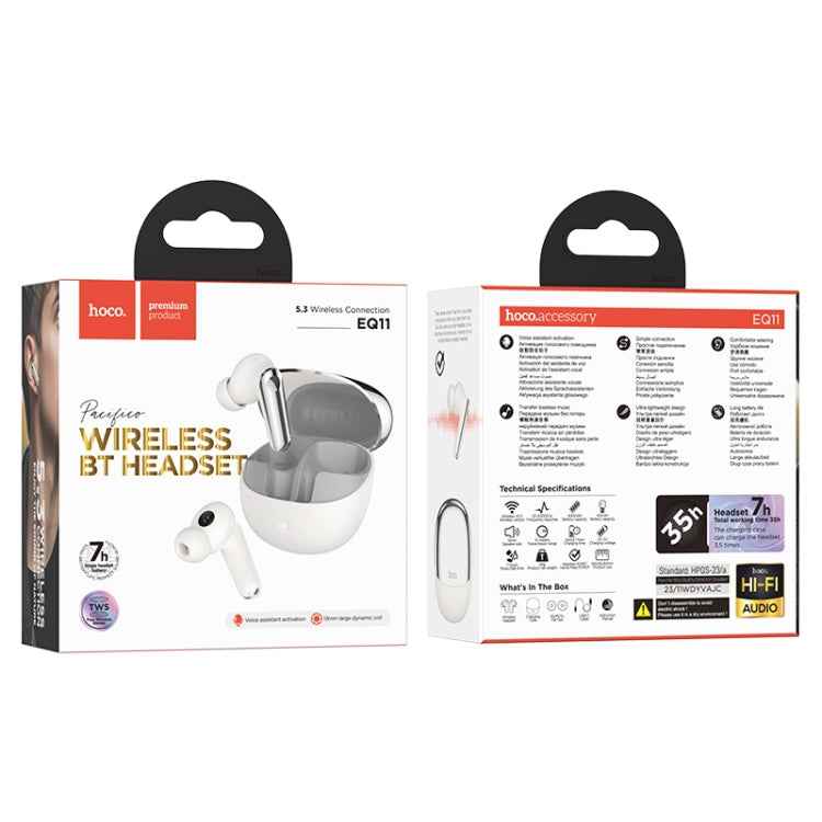 hoco EQ11 True Wireless Bluetooth Earphone