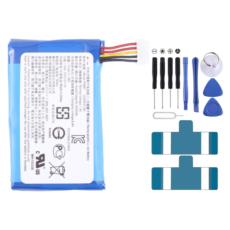 Reemplazo de batería, para Amazfit BIP S A1805 PL472020V 190mAh, para Amazfit EVE Ingenico Link 2500 P0750-LF 1250mAh, para Amazfit EVE L0922-LF 750mAh, para Amazfit EVE P0987 500mAh, para Amazfit EVE P0963 495mAh, para Amazfit EVE P0967 1100mAh...