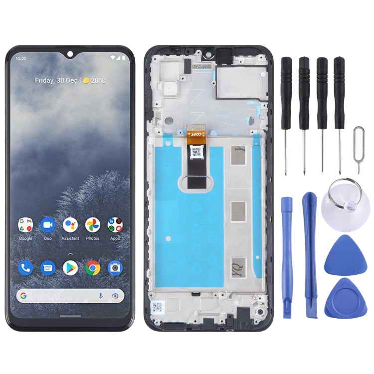 OEM LCD Screen Digitizer Full Assembly with Frame, For Nokia C210, For Nokia G310, For Nokia G42, For Nokia G60