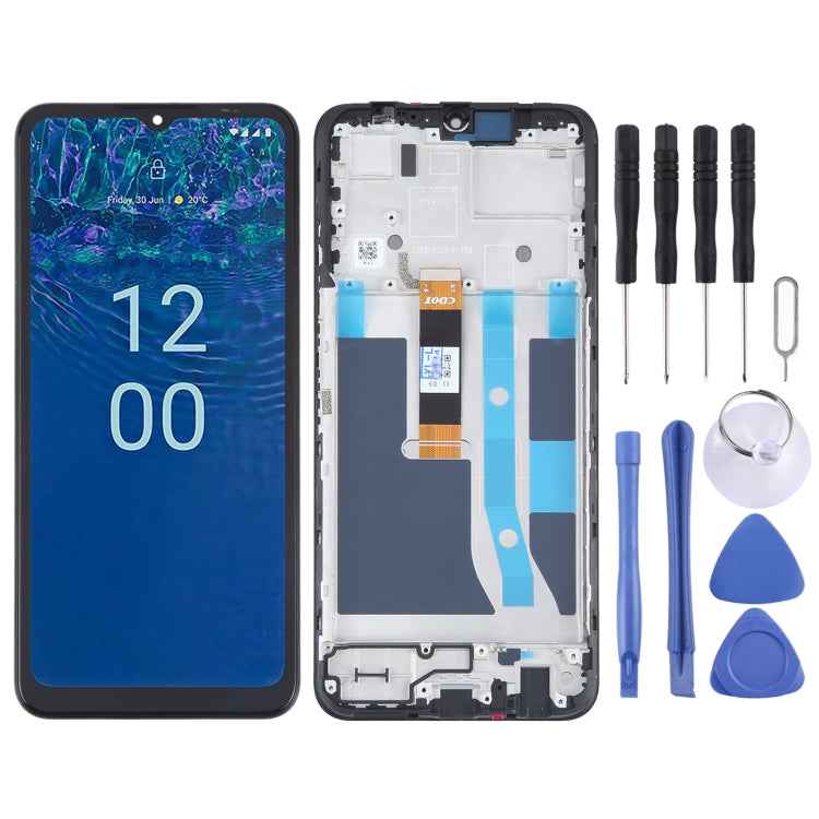 OEM LCD Screen Digitizer Full Assembly with Frame, For Nokia C210, For Nokia G310, For Nokia G42, For Nokia G60