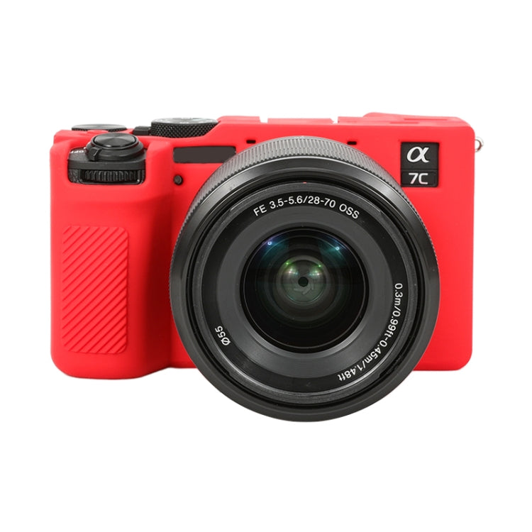 Glossy Soft Silicone Protective Case, For Sony ILCE-6700 / A6700, For Sony ILCE-7CM2 / A7C II / A7CR