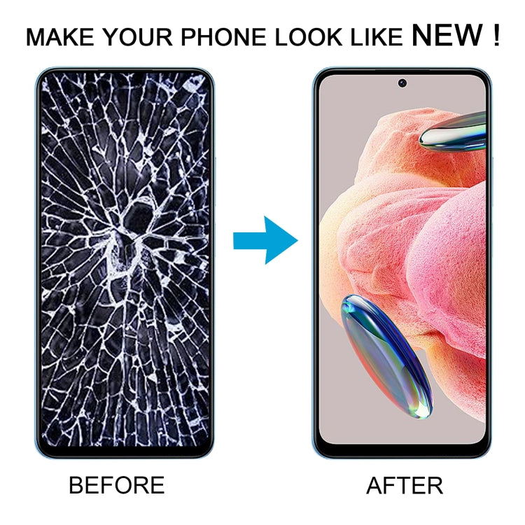 Écran LCD OLED complet avec châssis, pour Xiaomi Redmi Note 12 4G, Xiaomi Poco X5 et Xiaomi Redmi Note 12 5G