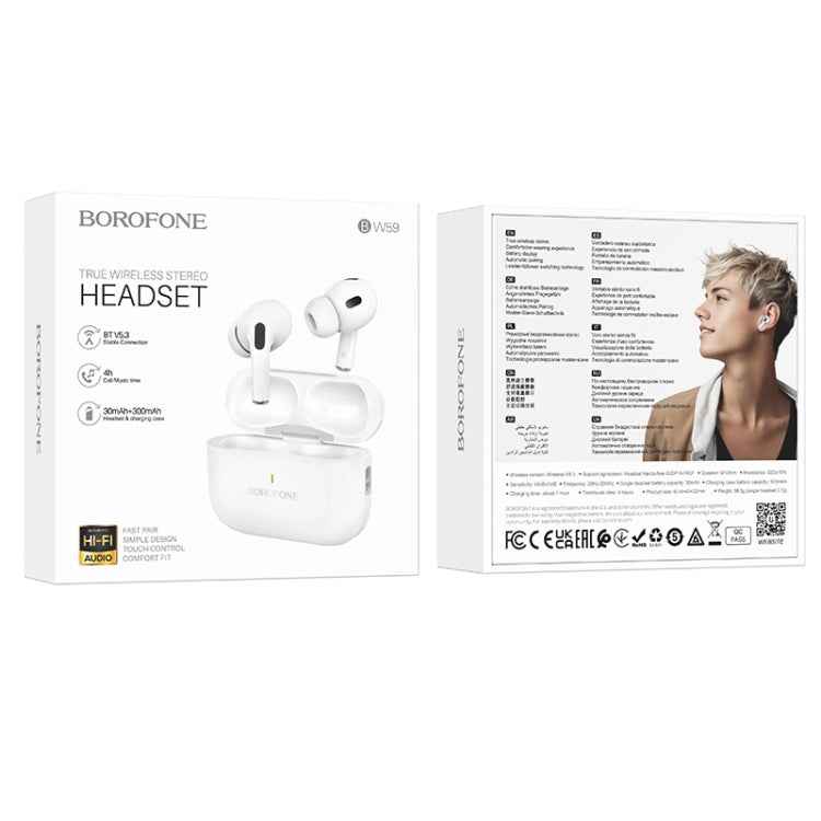 BOROFONE BW59 True Wireless Bluetooth Earphone