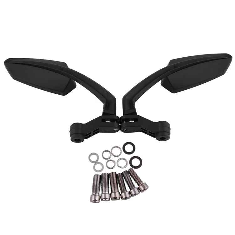 2 PCS Motorcycle Modified Rear View Mirror Set for Honda / Kawasaki / Suzuki / Yamaha