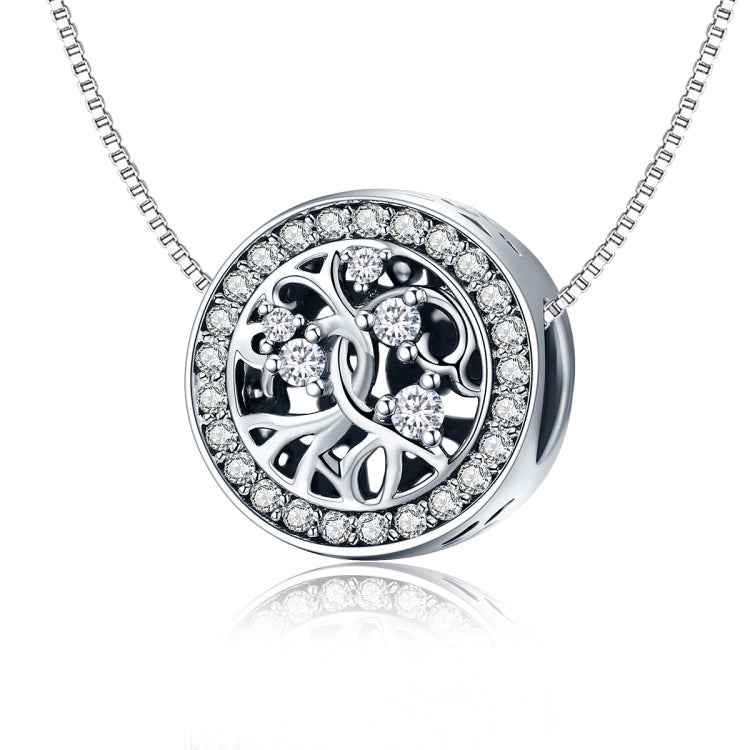 Tree Of Life Bracelet S925 Sterling Silver String Decorated With Loose Beads