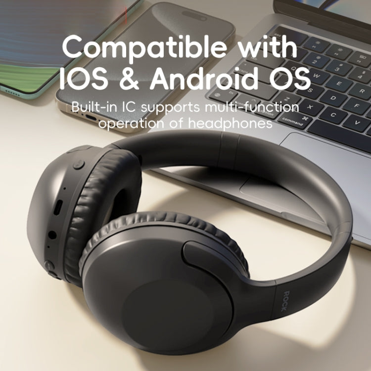 ROCK O3 Head-mounted Noise Reduction Bluetooth Headset, O3