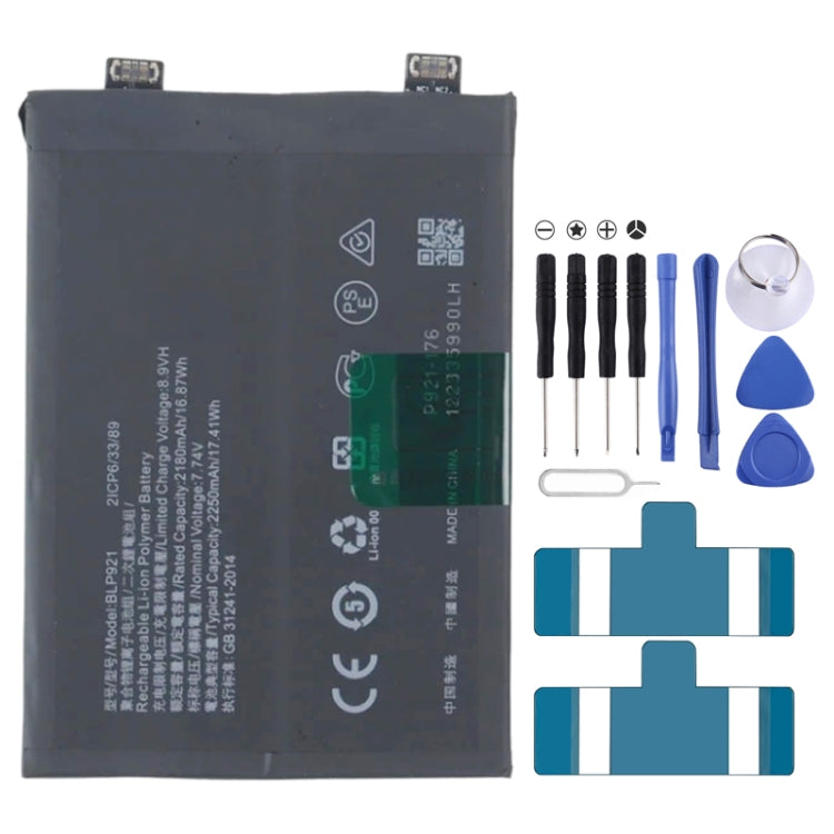 Reemplazo de batería, para OnePlus Nord CE 3 Lite / N30 5G BLP989 5000mAh, para OnePlus Nord 10R / ACE 2V BLP925 2500mAh, para OnePlus ACE 2 / 11 BLP975 2435mAh, para OnePlus ACE 2 Pro BLPA09, para OnePlus 10T / ACE Pro BLP945 4800mAh...