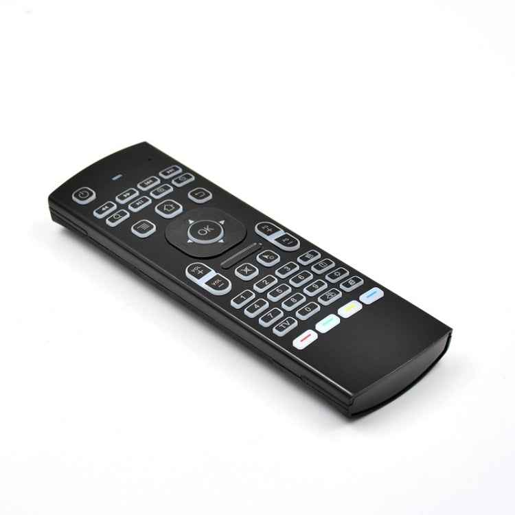 MX3 2.4GHz Fly Air Mouse LED Backlight Wireless Keyboard Remote Control with Gyroscope for Android TV Box / PC