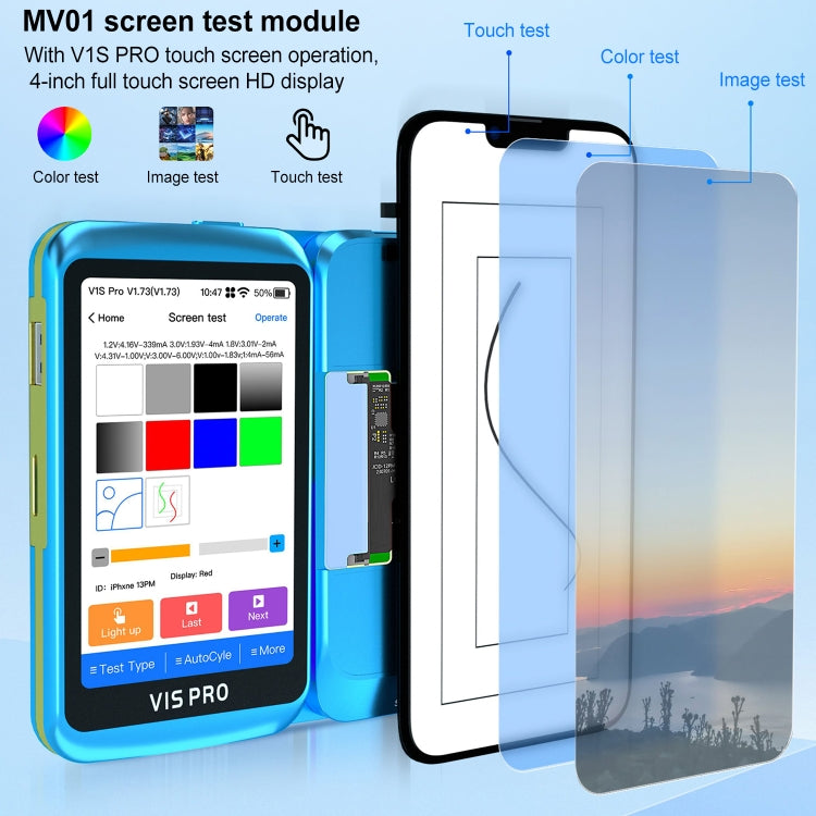 JCID MV01 Screen Testing Module for iPhone X-12