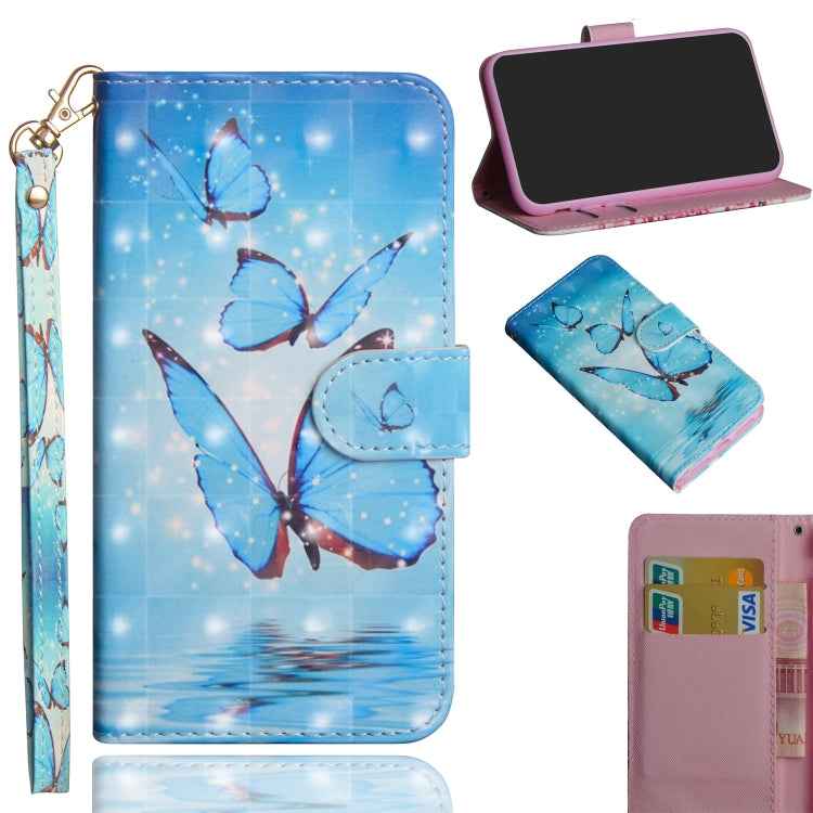 3D Painting Pattern Horizontal Flip TPU + PU Leather Case with Holder & Card Slots & Wallet, For Nokia 5.3, For Samsung Galaxy Note 20, For Samsung Galaxy Note 20 Ultra