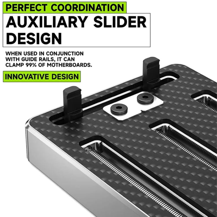 Accesorio de placa base de fibra de carbono triaxial de alta temperatura Luowei LW-AP02