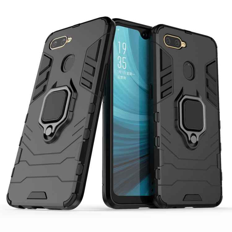 Shockproof PC + TPU Protective Case with Magnetic Ring Holder, For iPhone 12 mini, For OPPO A7 / A12, For Vivo iQOO Z1x, For Vivo X50 Pro+, For OnePlus Nord, For OPPO A72 5G, For Galaxy M01