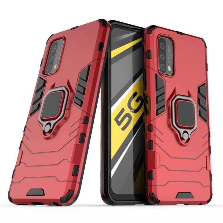 Shockproof PC + TPU Protective Case with Magnetic Ring Holder, For iPhone 12 mini, For OPPO A7 / A12, For Vivo iQOO Z1x, For Vivo X50 Pro+, For OnePlus Nord, For OPPO A72 5G, For Galaxy M01