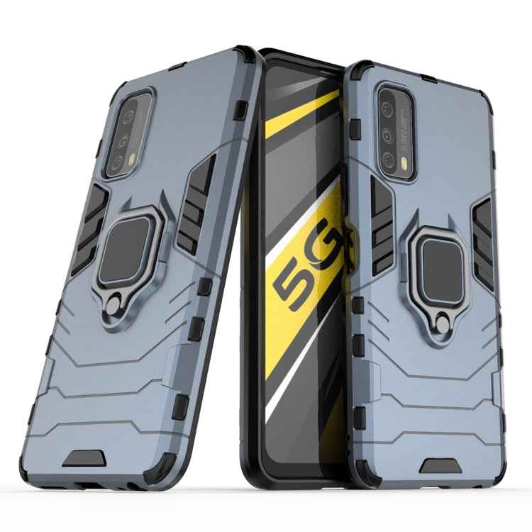 Shockproof PC + TPU Protective Case with Magnetic Ring Holder, For iPhone 12 mini, For OPPO A7 / A12, For Vivo iQOO Z1x, For Vivo X50 Pro+, For OnePlus Nord, For OPPO A72 5G, For Galaxy M01