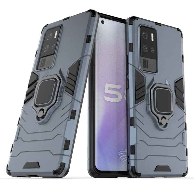 Shockproof PC + TPU Protective Case with Magnetic Ring Holder, For iPhone 12 mini, For OPPO A7 / A12, For Vivo iQOO Z1x, For Vivo X50 Pro+, For OnePlus Nord, For OPPO A72 5G, For Galaxy M01
