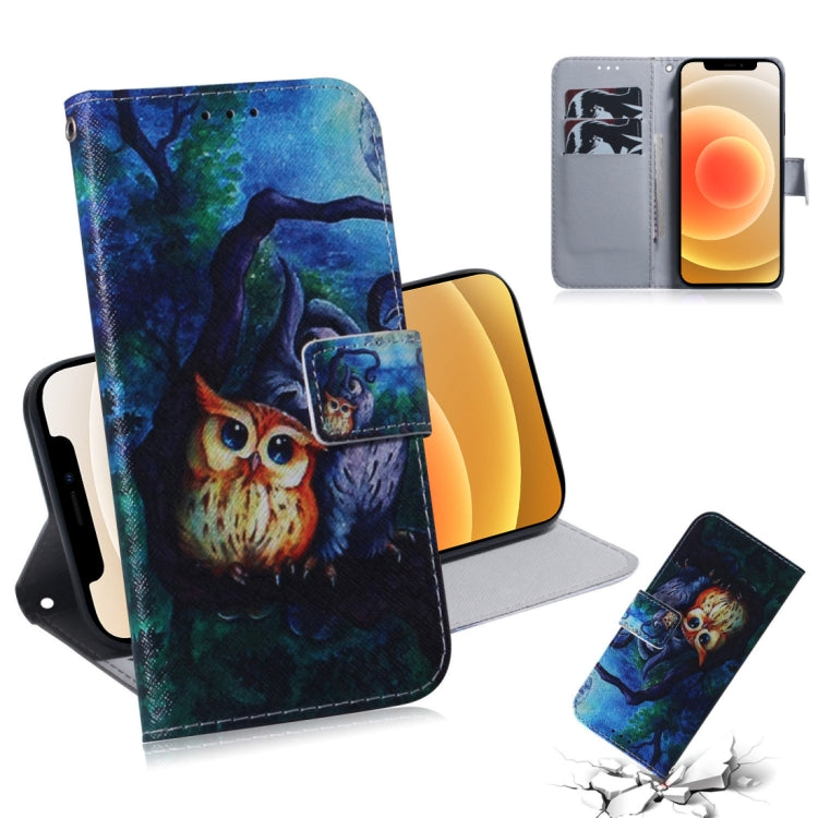 Coloured Drawing Horizontal Flip Leather Case, with Holder & Card Slots & Wallet, For iPhone 12 mini, For iPhone 12 / 12 Pro, For iPhone 12 Pro Max, For LG K41S