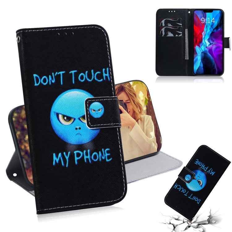 Coloured Drawing Horizontal Flip Leather Case, with Holder & Card Slots & Wallet, For iPhone 12 mini, For iPhone 12 / 12 Pro, For iPhone 12 Pro Max, For LG K41S
