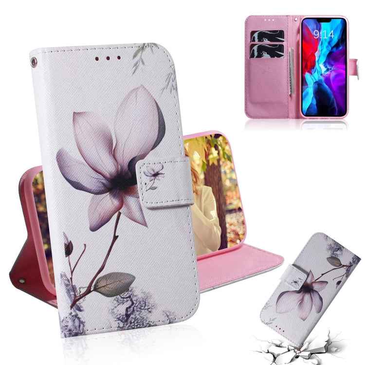 Coloured Drawing Horizontal Flip Leather Case, with Holder & Card Slots & Wallet, For iPhone 12 mini, For iPhone 12 / 12 Pro, For iPhone 12 Pro Max, For LG K41S