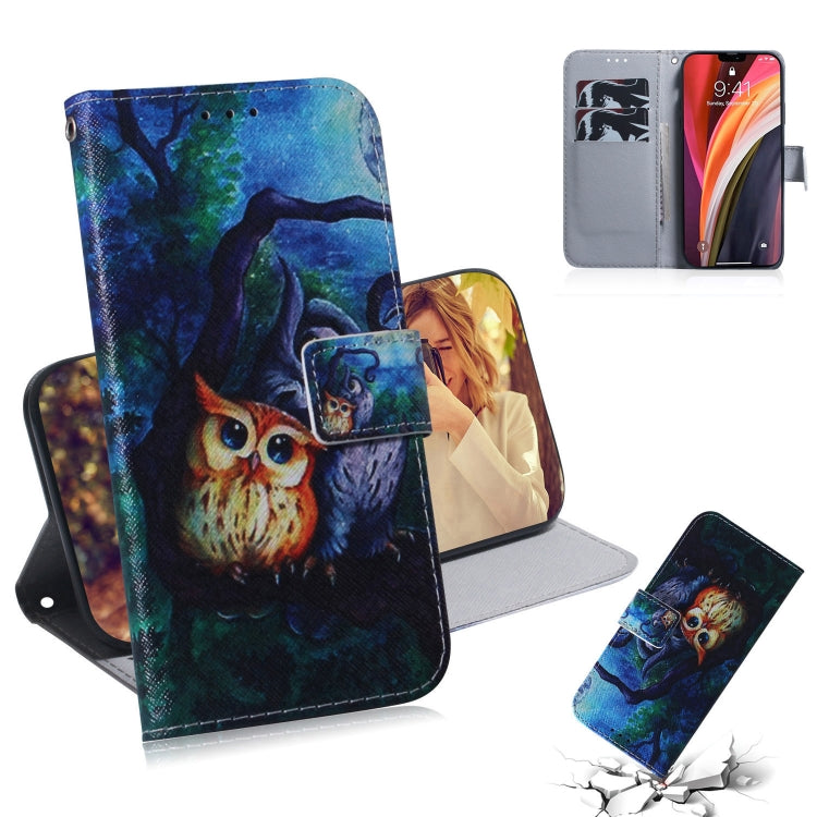 Coloured Drawing Horizontal Flip Leather Case, with Holder & Card Slots & Wallet, For iPhone 12 mini, For iPhone 12 / 12 Pro, For iPhone 12 Pro Max, For LG K41S