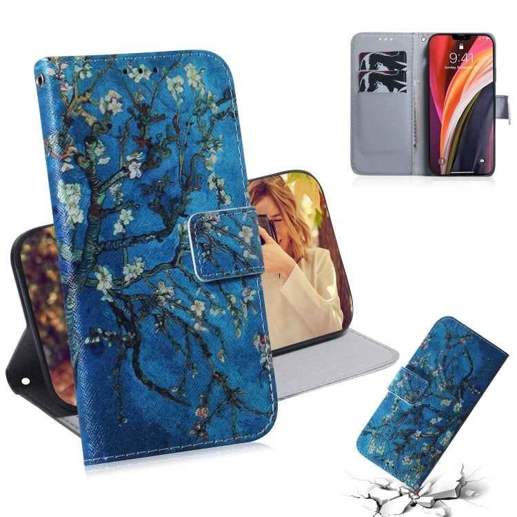 Coloured Drawing Horizontal Flip Leather Case, with Holder & Card Slots & Wallet, For iPhone 12 mini, For iPhone 12 / 12 Pro, For iPhone 12 Pro Max, For LG K41S