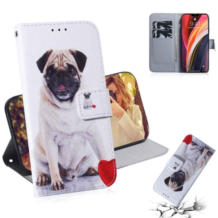 Coloured Drawing Horizontal Flip Leather Case, with Holder & Card Slots & Wallet, For iPhone 12 mini, For iPhone 12 / 12 Pro, For iPhone 12 Pro Max, For LG K41S