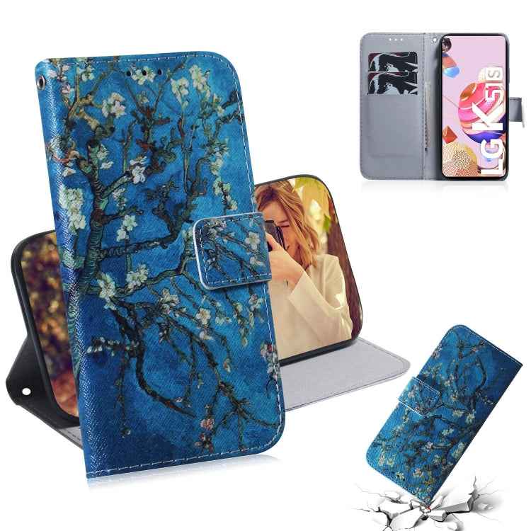 Coloured Drawing Horizontal Flip Leather Case, with Holder & Card Slots & Wallet, For iPhone 12 mini, For iPhone 12 / 12 Pro, For iPhone 12 Pro Max, For LG K41S