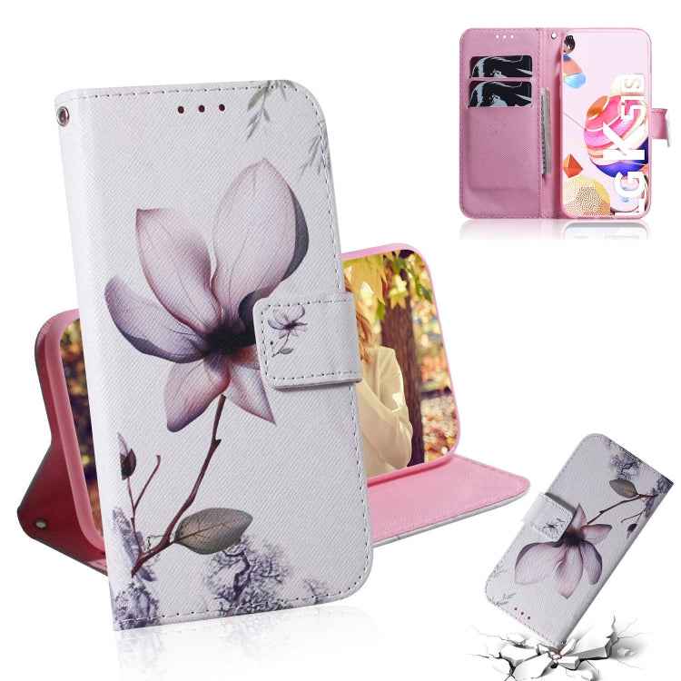 Coloured Drawing Horizontal Flip Leather Case, with Holder & Card Slots & Wallet, For iPhone 12 mini, For iPhone 12 / 12 Pro, For iPhone 12 Pro Max, For LG K41S