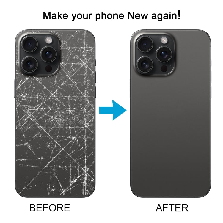 For iPhone 14 Pro Battery Back Cover with Power + Volume Flex Cable + Wireless Charging Module, China Version, CE EU Version, US Version