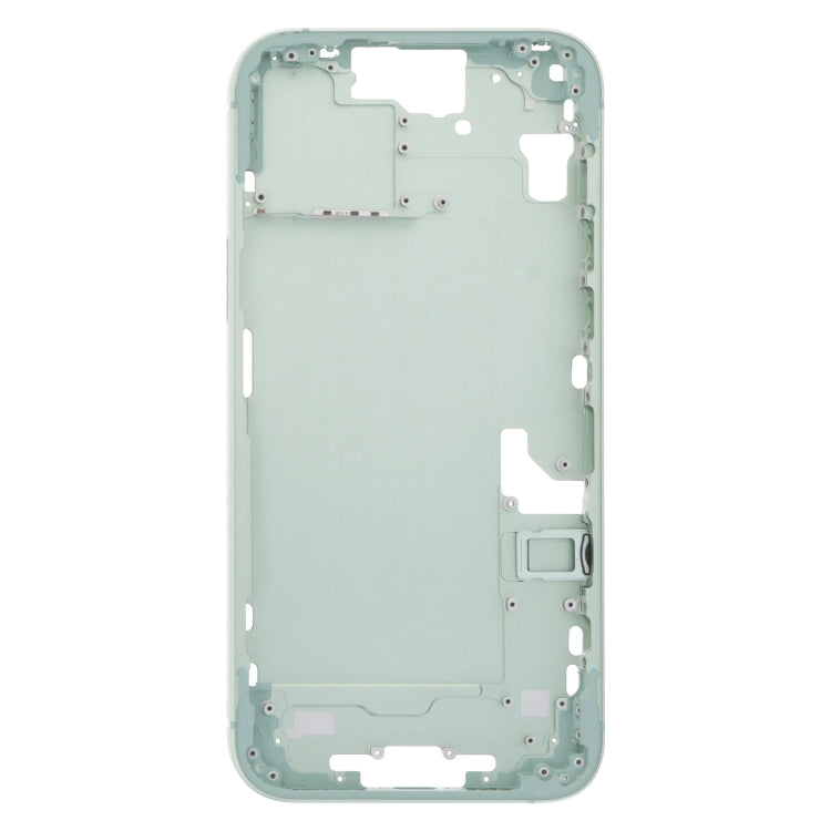 For iPhone 15 Plus Middle Frame Bezel Plate with Side Keys + Card Tray