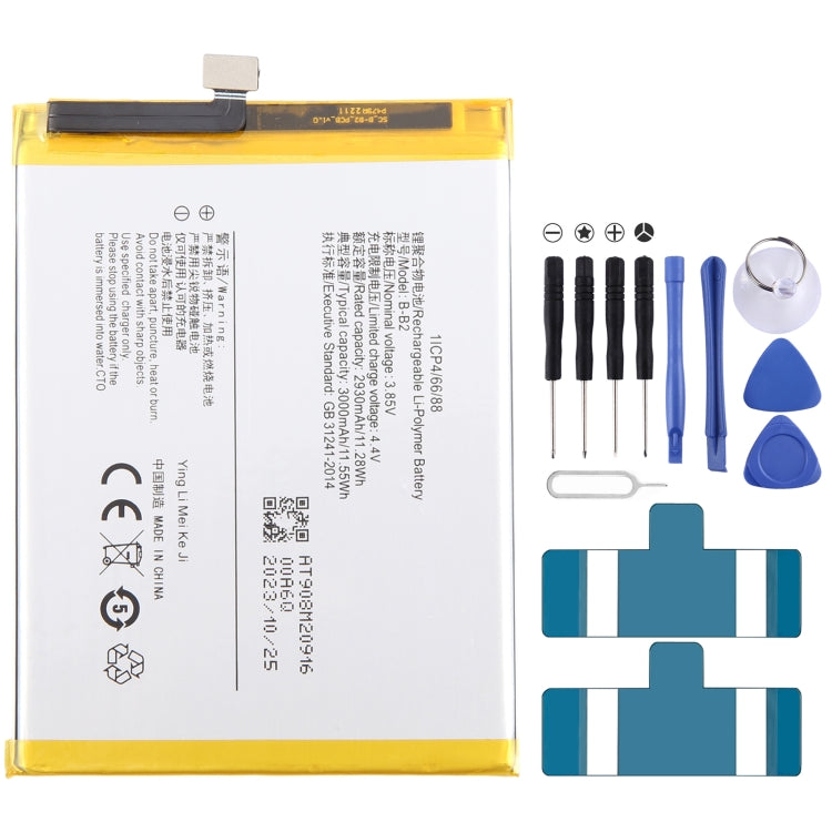 Li-Polymer Battery Replacement, For vivo X27 Pro B-G3 4000mAh, For vivo Y15 B-G7 5000mAh, For vivo Z5X B-G7 5000mAh, For vivo X27 B-G0 4000mAh, For vivo Y3 B-G7 5000mAh, For vivo V15 B-G2 4000mAh, For vivo Y67 B-B2 2930mAh, For vivo X9 Plus B-B8 3900mA...