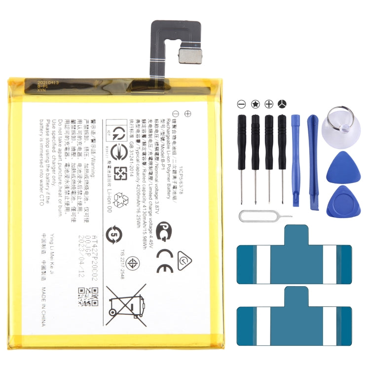 Remplacement de batterie Li-Polymère, pour vivo Y17s BA10 5000mAh, pour vivo S17 Pro B-Z8 4600mAh, pour vivo S17 B-Z7 4600mAh, pour vivo Y78 B-Z5 5000mAh, pour vivo V27e B-Y2 4600mAh, pour vivo Y35 5G V2230A B-Y1 5000mAh, pour vivo Y02 B-W1 5000mAh ...