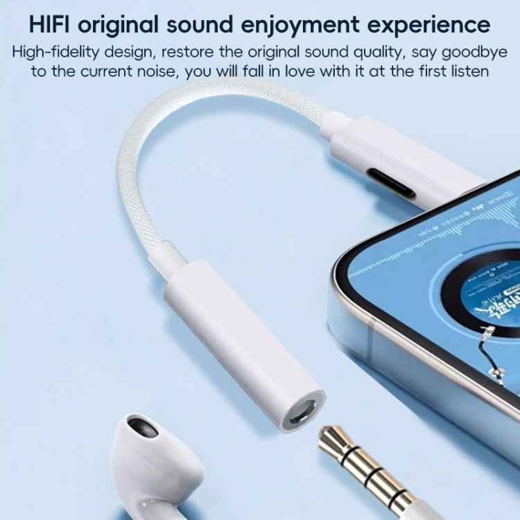 Type-C to 8 Pin / 3.5mm Audio Adapter Cable