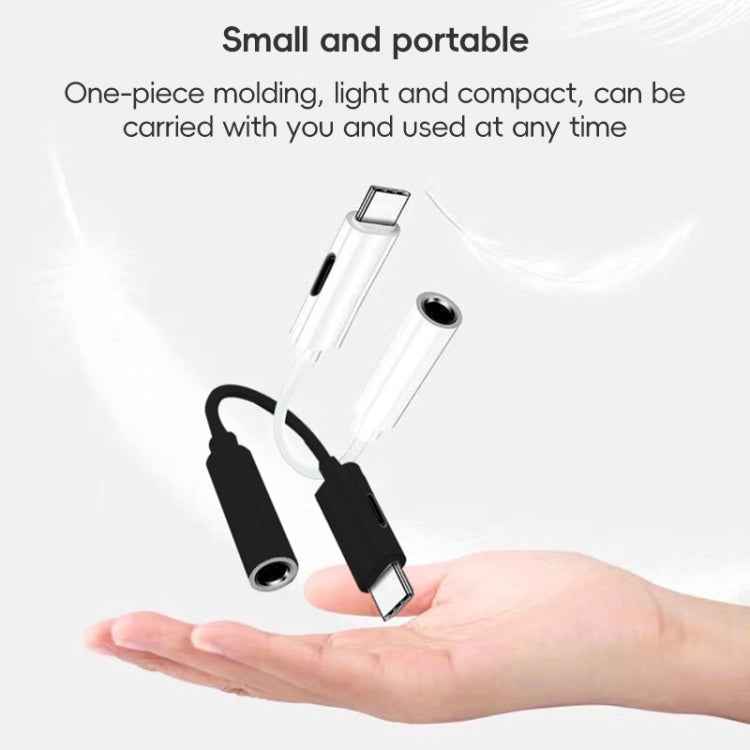 Type-C to 8 Pin / 3.5mm Audio Adapter Cable