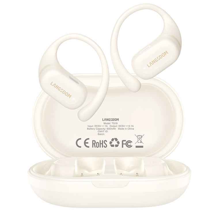 Langsdom TS19 Ear-mounted ENC Noise Reduction Wireless Bluetooth Earphone