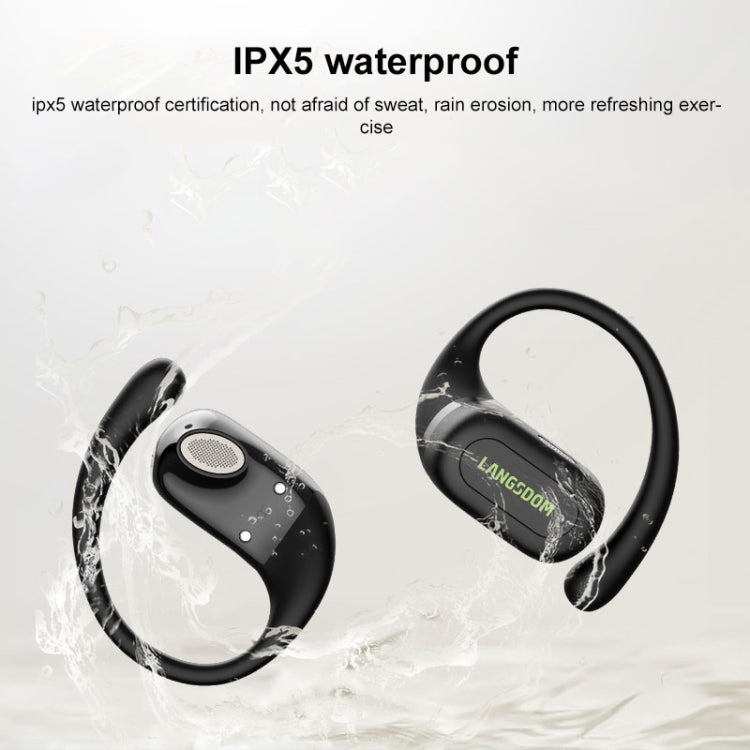 Langsdom TS19 Ear-mounted ENC Noise Reduction Wireless Bluetooth Earphone