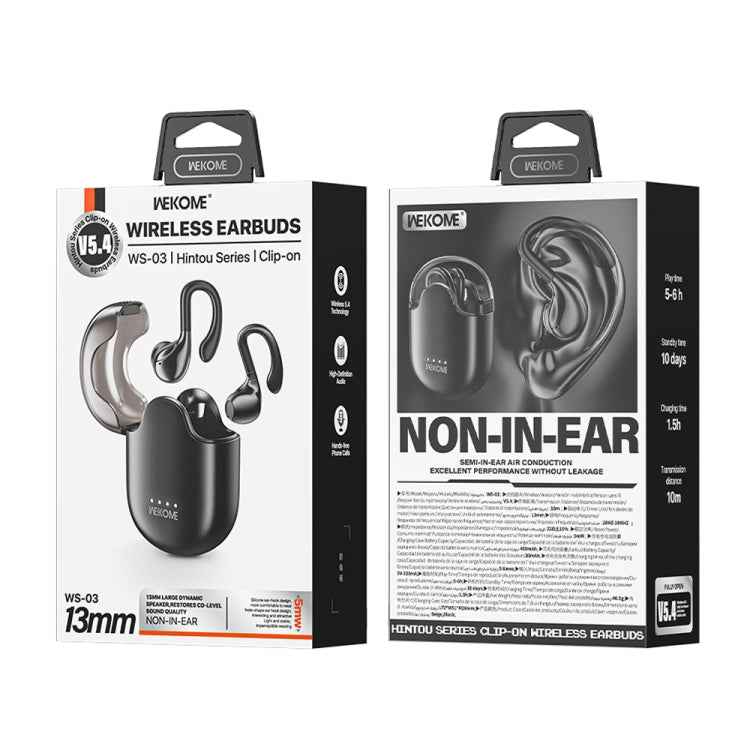 WK WS-03 Yindou Ear-mounted Air Conduction Bluetooth Earphone