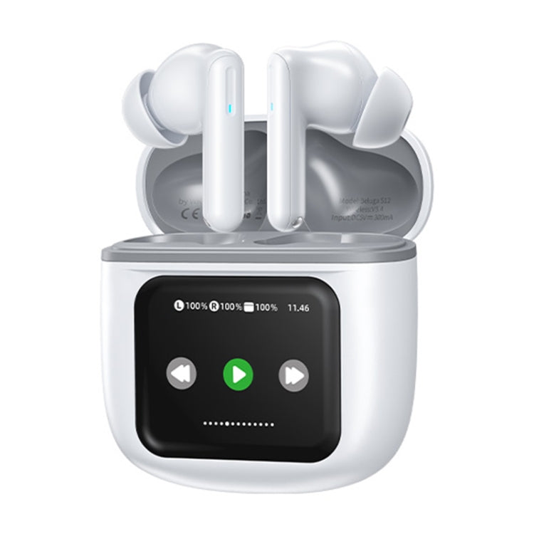 WEKOME Beluga S12 Audyhle ENC Noise Reduction Wireless Earphones with Smart Color Screen