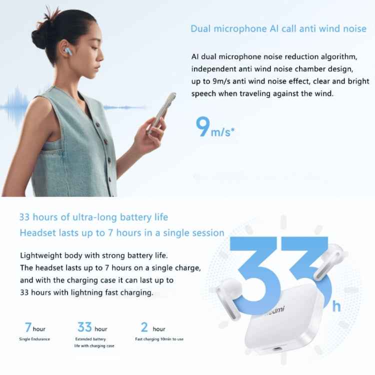 Original Xiaomi Redmi Buds 6S In-ear True Wireless Earbuds